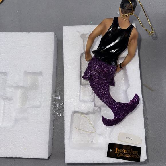 December Diamonds P-TOWN Provincetown Merman Ornament 55-90863 RARE Retired 2015 - Picture 9 of 14
